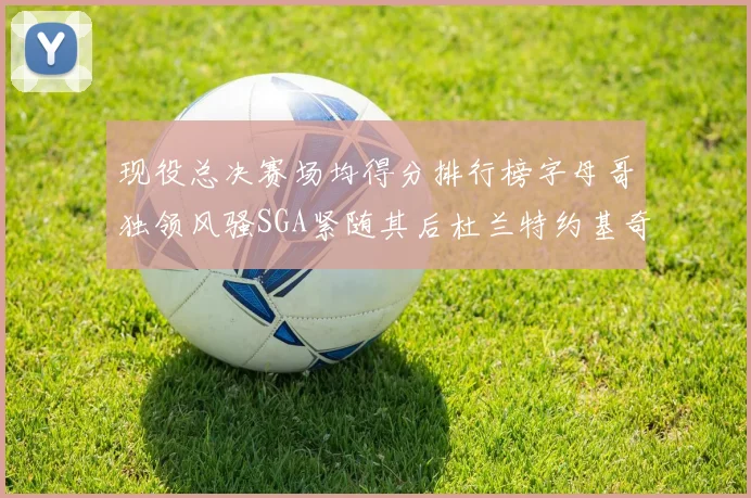 现役总决赛场均得分排行榜字母哥独领风骚SGA紧随其后杜兰特约基奇东契奇争夺第三